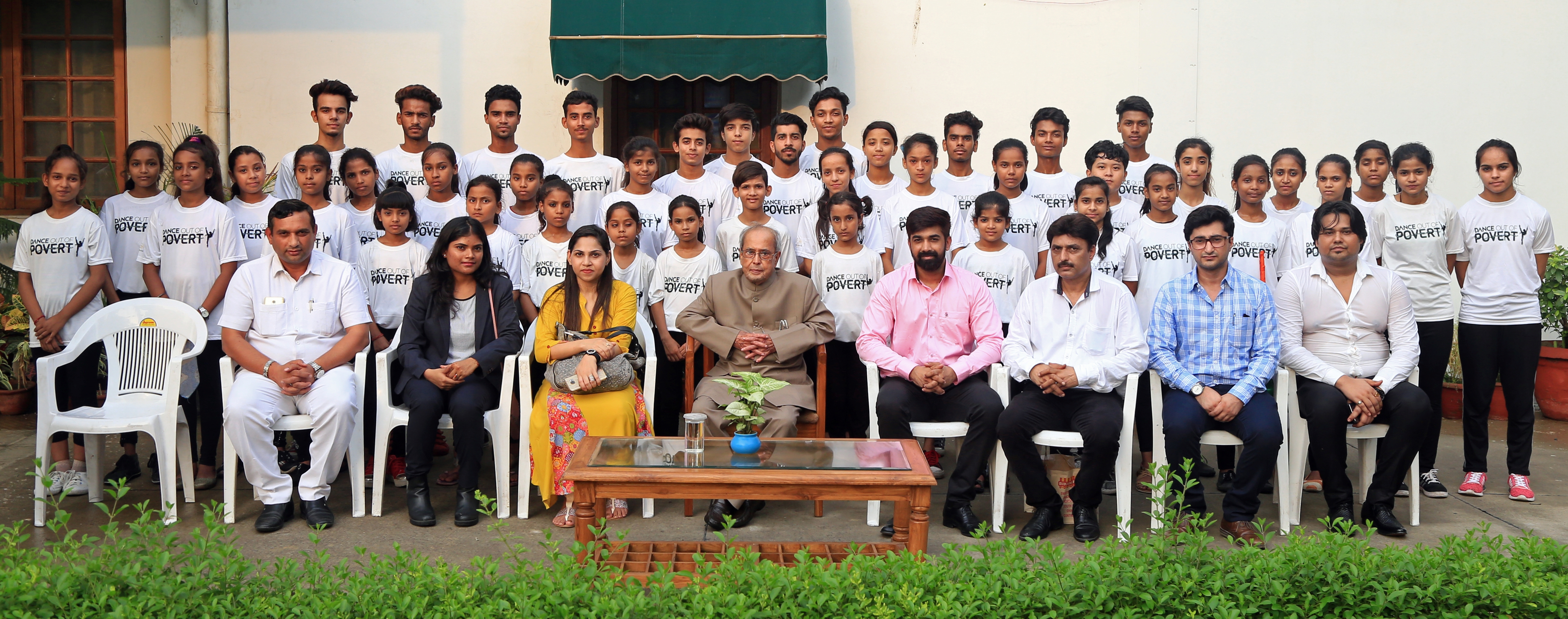 Sinhayana Foundation with Ex-president of India, Shri Pranab Mukherjee